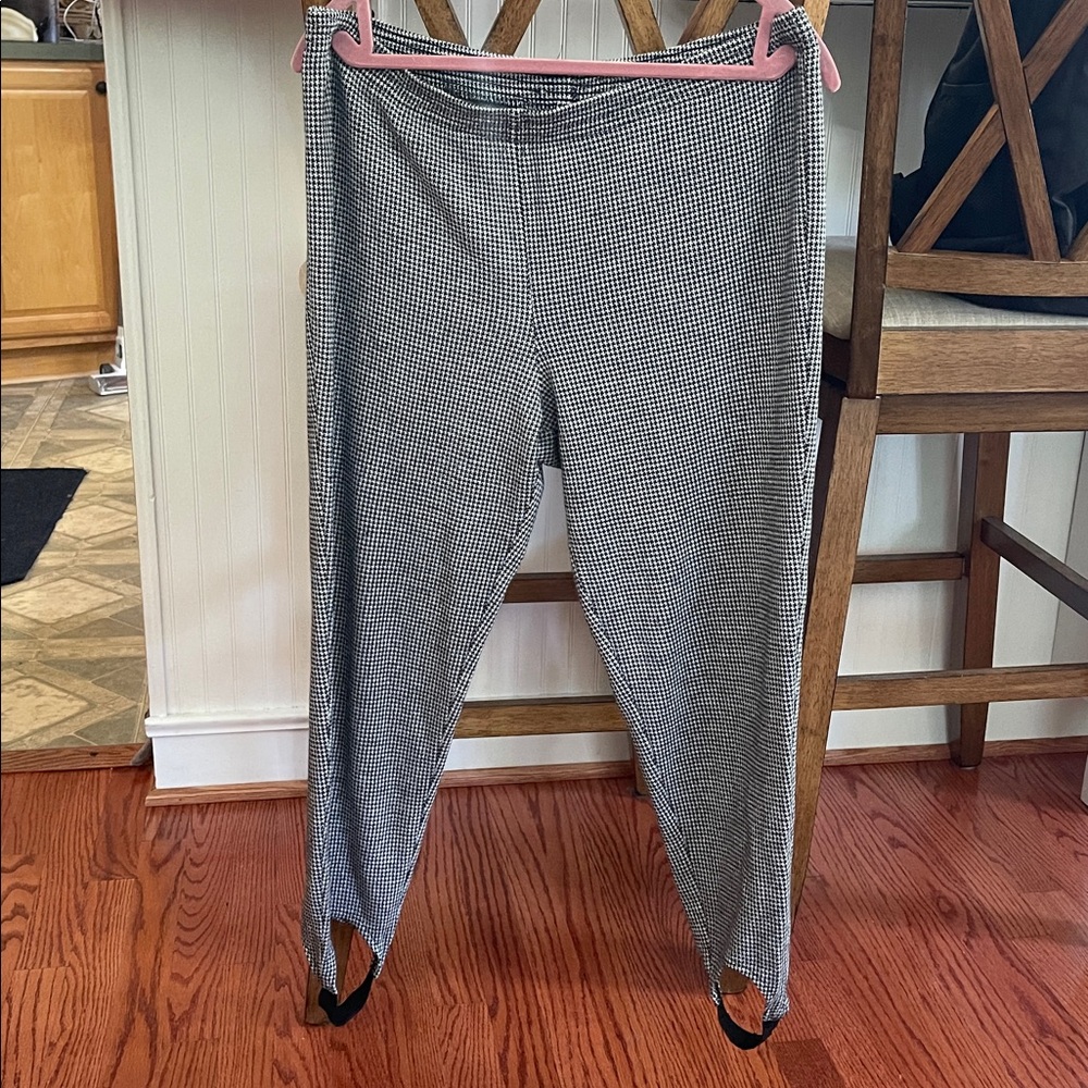 Cathy Daniels Monochrome Houndstooth Pants